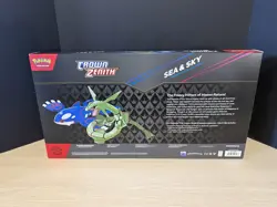 POKEMON CROWN ZENITH SEA & SKY PREMIUM COLLECTION BOX FACTORY SEALED - Image 2