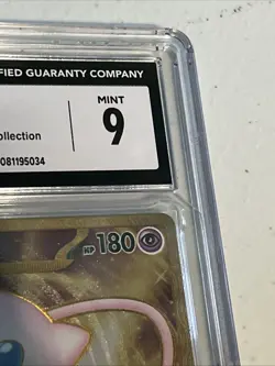 Pokemon CGC 9 Mew ex Metal 2023 205/165 Ultra-Premium Collection MEW English - Image 4