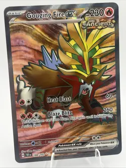 Pokemon TCG - Gouging Fire ex - 188/162 - Sv05: Temporal Forces - Image 1