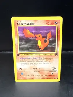 Pokemon TCG Charmander Team Rocket 1st Edition 50/82 Common Vintage WOTC - Image 2