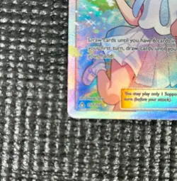 Pokemon Lillie Trainer Full Art Ultra Prism Holo 2018 151/156 - Image 2