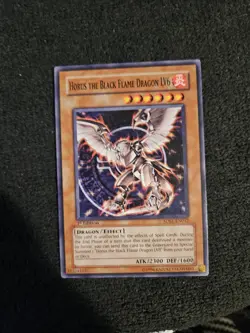 Horus the Black Flame Dragon LV6 - SDRL-EN012 - Common - 1st Edition LP Yugioh - Image 1