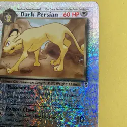 Dark Persian 6/110 Legendary Collection Reverse Holo Rare Pokemon TCG Played - Image 3