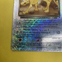 Dark Persian 6/110 Legendary Collection Reverse Holo Rare Pokemon TCG Played - Image 5