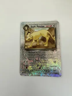 Pokemon Card - Dark Persian - Legendary Collection 6/110 Reverse Holo Rare LP - Image 1