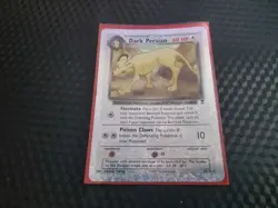 Dark Persian Legendary Collection Reverse Holo 6/110 Pokemon TCG Card Wotc Rare - Image 1
