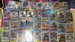 One Piece English Card Lot SR NM 35 Cards Lot - Image 1