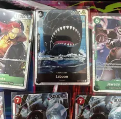 One Piece English Card Lot SR NM 35 Cards Lot - Image 3
