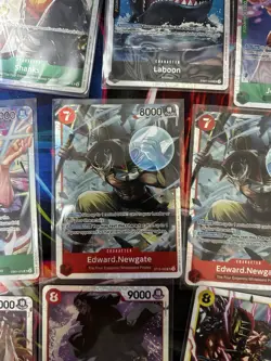 One Piece English Card Lot SR NM 35 Cards Lot - Image 4