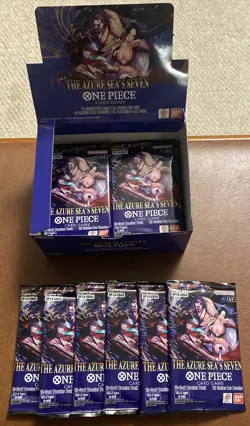 One Piece CCG - 6x Sealed Booster Card Packs OP14 - The Azure Sea’s Seven Lot #2 - Image 3