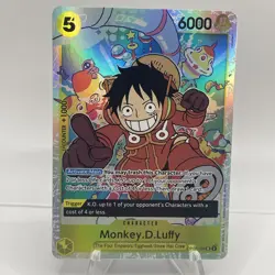 Monkey.D.Luffy OP07-109 - One Piece TCG - SR Super Rare NM English Foil - Image 1