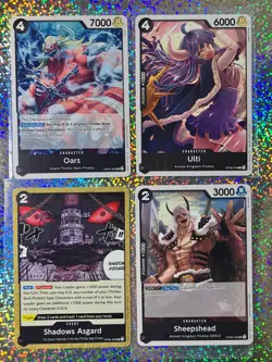 One Piece Card Game: OP08-078 Ulti; OP08-083 Sheepshead; OP06-083 Oars - Image 1