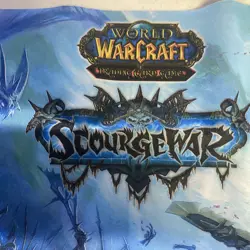 World Of Warcraft Tcg Scourge War Mat Card Game Accessory Playing Surface Mat - Image 2
