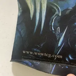 World Of Warcraft Tcg Scourge War Mat Card Game Accessory Playing Surface Mat - Image 4