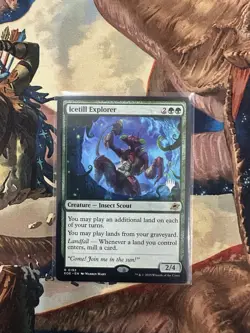 MTG Icetill Explorer Edge of Eternities 0192 NM Rare Regular Promo - Image 1