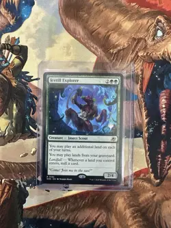 MTG Icetill Explorer Edge of Eternities 0192 NM Rare Regular Promo - Image 2