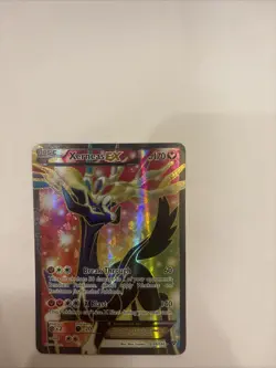 Pokemon TCG Xerneas EX Ultra Rare Holo Card 146/146 XY Base Set - Image 1