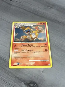 Monferno - 56/130 - Uncommon - Diamond & Pearl Base - Pokemon Card - LP+-NM- LP - Image 1