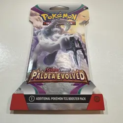 Set of 3 Scarlet & Violet Paldea Evolved Sleeve Booster Packs - 30 Cards Total - Image 5
