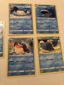 Lot Of 5 Wailmer and Wailord Pokemon Cards - Image 2