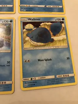 Lot Of 5 Wailmer and Wailord Pokemon Cards - Image 5