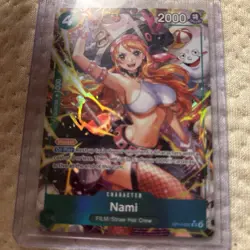Nami Op14-031 Sr English Foil One Piece TCG Card Game Super Rare Near Mint Holo - Image 5
