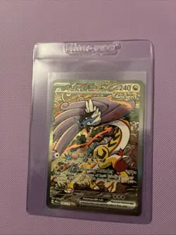 Pokemon TCG Raging Bolt EX Prismatic Evolutions Holo Card 166/131 Ungraded - Image 2
