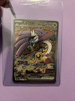 Pokemon TCG Raging Bolt EX Prismatic Evolutions Holo Card 166/131 Ungraded - Image 4