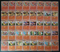 Lot 40 All Charizard Charmeleon Holo Pokemon TCG Chinese Card JL89 - Image 1