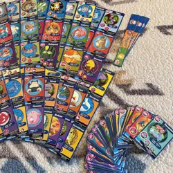 Pokemon 1999 Burger King Movie Trivia 20 Sheet Set + 64 Individual Cards *READ* - Image 3