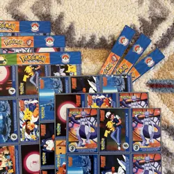 Pokemon 1999 Burger King Movie Trivia 20 Sheet Set + 64 Individual Cards *READ* - Image 4