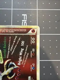 Pokemon TCG Ho-Oh Legend Bottom HeartGold SoulSilver Holo Rare Card 112/123 - Image 4