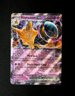 Pokemon Card TCG - Alakazam EX 065/165 - SV 151 English - Double Rare - NM ⭐ - Image 1