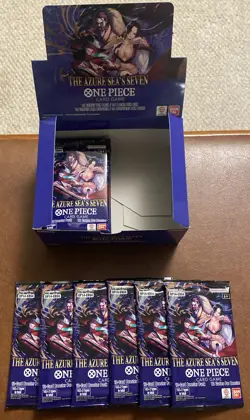 One Piece CCG - 6x Sealed Booster Card Packs OP14 - The Azure Sea’s Seven Lot #3 - Image 3