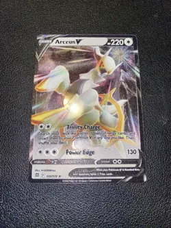 Arceus Brilliant Stars UPC Collectible Metal Cards 122 And 123 - Image 1