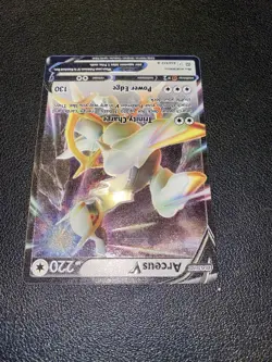 Arceus Brilliant Stars UPC Collectible Metal Cards 122 And 123 - Image 2
