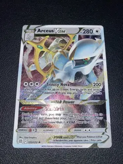 Arceus Brilliant Stars UPC Collectible Metal Cards 122 And 123 - Image 5