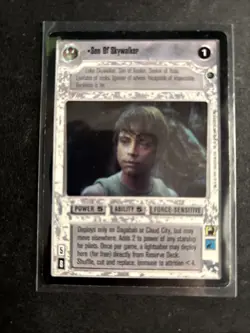 Star Wars CCG Son of Skywalker Dagobah Card, Near Mint Condition - Image 1