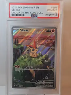 Victini 208 Sv: Scarlet & Violet Promo Cards Holo PSA 10 - Image 1