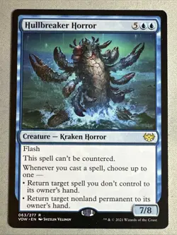 MTG / Hullbreaker Horror / VOW / #63 / Regular / Rare / NM - Image 1