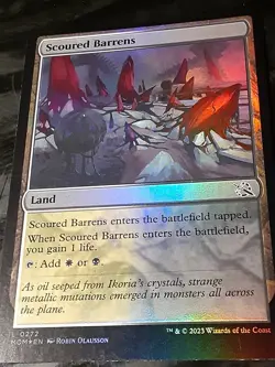 Scoured Barrens FOIL , March of the Machine , NM , MTG, FREE SHIPPING - Image 3