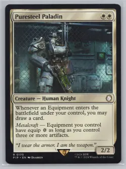 Puresteel Paladin R Universes Beyond: Fallout 170 NM - Image 1