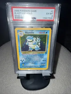 2000 POKEMON BASE SET 2 #2 BLASTOISE-HOLO PSA 6 - Image 1