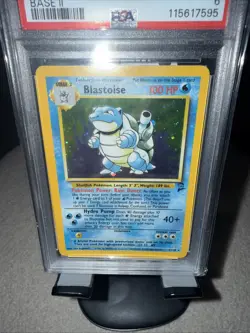 2000 POKEMON BASE SET 2 #2 BLASTOISE-HOLO PSA 6 - Image 5