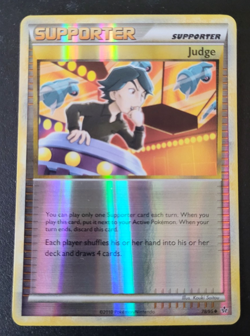 Pokemon HGSS Unleashed Judge Uncommon Reverse Holo 78/95 NM/M - Image 1