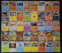 2025 Pokemon TCG S-Chinese Master Ball Pawmo Vulpix Pikachu Lot*40 #2 JL89 - Image 1