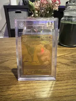 Pokemon Mega Charizard X EX #130 Mega Hyper Rare Phantasmal Flames BGS 9.5 2025 - Image 1