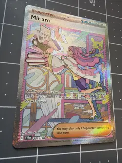 Pokemon TCG Miriam Trainer Full Art Holo 251/198 Near Mint - Image 2