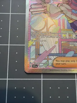 Pokemon TCG Miriam Trainer Full Art Holo 251/198 Near Mint - Image 5