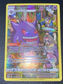 Pokemon Gengar TG06/TG30 Ultra Rare Holo Lost Origin Trainer Gallery English - Image 1